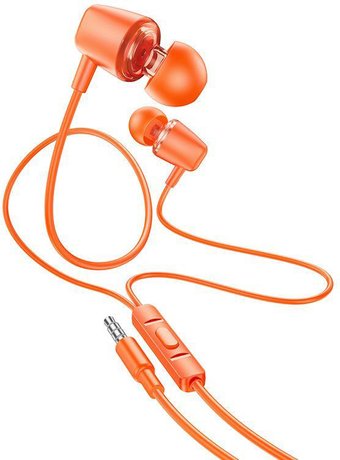 Наушники Hoco M107 (оранжевый)
