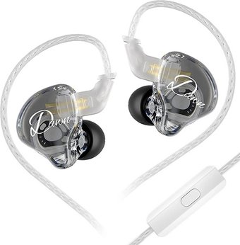 Наушники KZ Acoustics Dawn Silver-Plated Cable (с микрофоном)