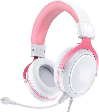 Наушники Onikuma X10 (белый/розовый)