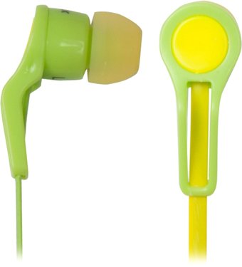Наушники Ritmix RH-014 Green-Yellow