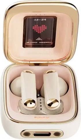 Наушники Rock Space Retro Style TWS Clamshell