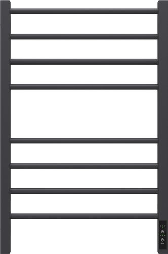 Полотенцесушитель Granula Квадро Сплит 50х80 (терморегулятор с таймером черный матовый)