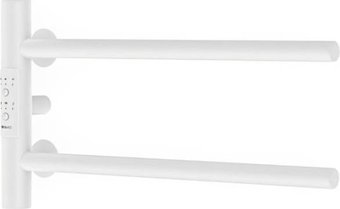 Полотенцесушитель Маргроид Ferrum Cook СНШ 18*40 Белый матовый, скрытого монтажа, таймер слева