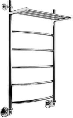 Полотенцесушитель Маргроид Вид 4 с полкой 100x50