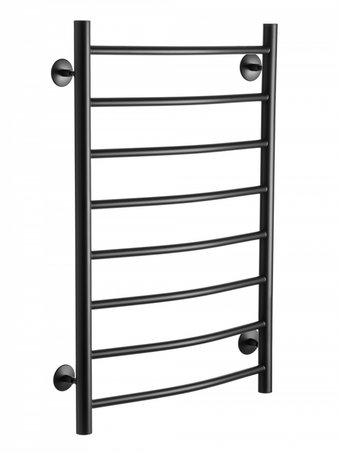 Полотенцесушитель Ростела Соната 1" 8 перекладин 50x80 см (черный)