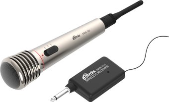 Радиосистема Ritmix RWM-100 (серебристый)