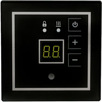 Терморегулятор ЭргоЛайт ТР-QUADRATO (черный)