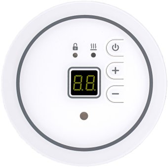 Терморегулятор ЭргоЛайт ТР-ROTONDO (белый)