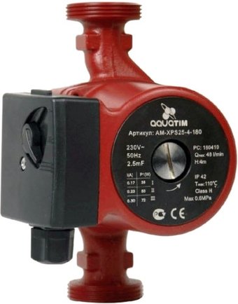 Циркуляционный насос AquaTim XPS25-4-180