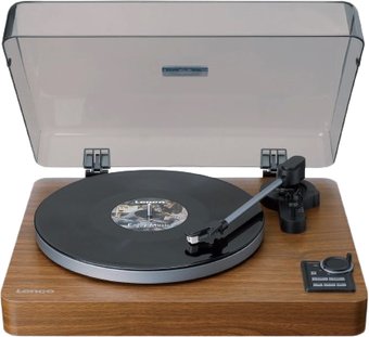 Виниловый проигрыватель Lenco LBTA-165 (коричневый)