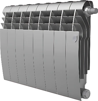 Дизайн-радиатор Royal Thermo Biliner 350 Silver Satin VR80 - 8 секций