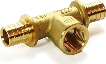 Фитинг General Fittings Тройник Goldfix 16х1/2"х16 340012H041622A