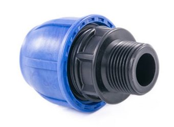 Фитинг Lammin Муфта компрессионная НР 32x1 1/4 75/1