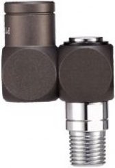 Фитинг M7 Соединитель поворотный с резьбой 1/4" SY-2001(M)