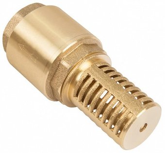 Фитинг Unipump Обр. клапан 1 1/4" с сеткой (сетка-латунь, толк.-латунь)