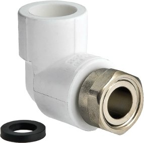 Фитинг Valtec Угольник с накидной гайкой 20х1/2" [VTp.758.0.02004]