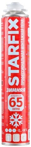 Монтажная пена Starfix Gunfoam Winter 65 SM-07837-1 850 мл