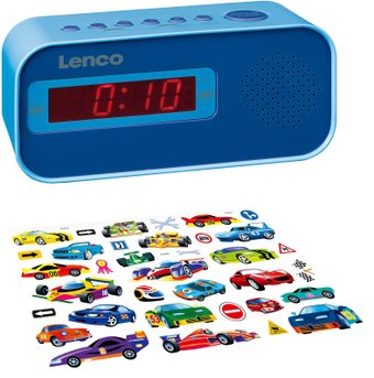 Настольные часы Lenco CR-205BU