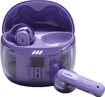 Наушники JBL Tune Flex 2 Ghost (фиолетовый)