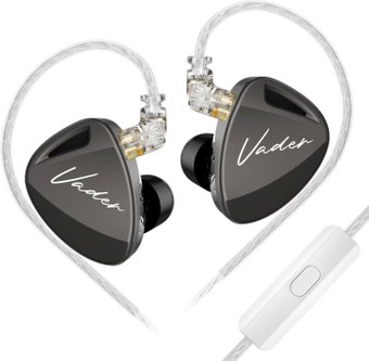 Наушники KZ Acoustics Vader High-Resolution Version (с микрофоном)