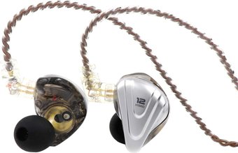 Наушники KZ Acoustics ZSX (с микрофоном, черный)