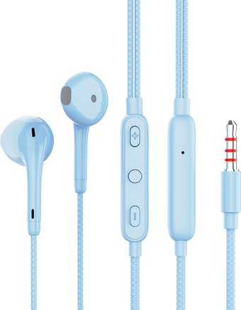 Наушники Pero EP17 (голубой)