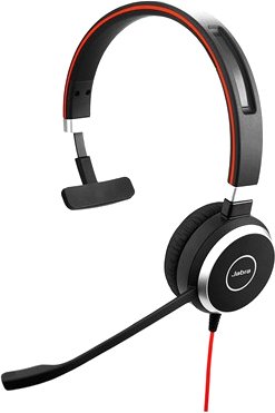 Офисная гарнитура Jabra Evolve 40 MS Mono