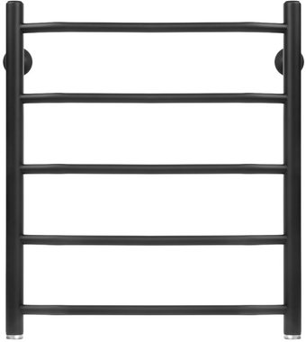 Полотенцесушитель Granula Трапеция 50х60 5 перекладин (нижнее подключение, черный матовый)