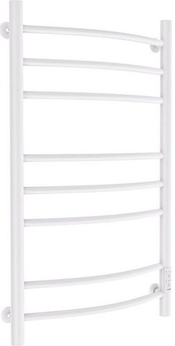 Полотенцесушитель Маргроид Ferrum Вид 5 СНШ 80/50 Белый матовый, скрытого монтажа, таймер справа
