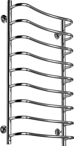 Полотенцесушитель Ростела Чайка нижнее подключение 1/2" 9 перекладин 100 см