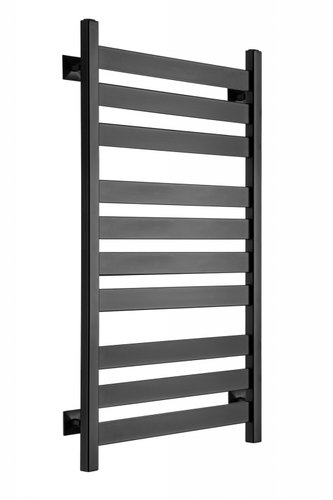 Полотенцесушитель Ростела Квадро V 50 1/2" 10 перекладин 50х100 см (черный)