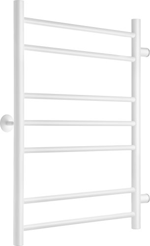 Полотенцесушитель Ростела Свирель V 500x700/7 1" (Ral 9016, боковое подключение)