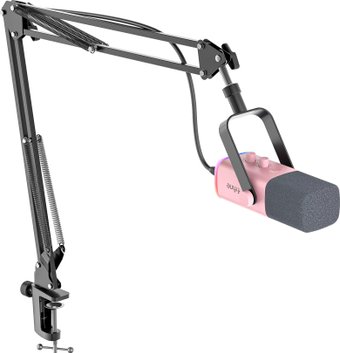 Проводной микрофон FIFINE AM8T (розовый)