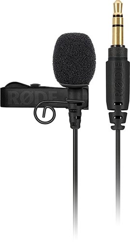 Проводной микрофон RODE Lavalier Go (черный)