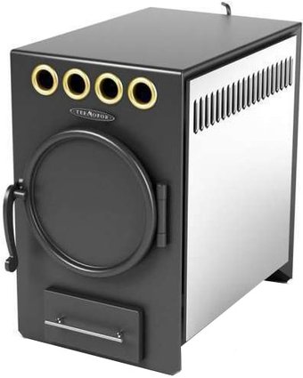 Свободностоящая печь-камин Термофор Нормаль 2 Турбо (НК, ТЗ, антрацит)