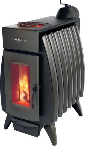 Свободностоящая печь-камин Термофор Огонь-батарея 5 (антрацит)