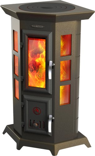 Свободностоящая печь-камин Термофор Статика Квинта