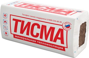 Теплоизоляция KNAUF Insulation Тисма TS 038 100x600x1300 (8 шт, 6.24 м.кв.)