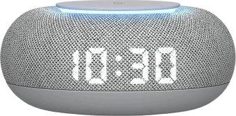 Умная колонка VK Капсула Мини (светло-серый)