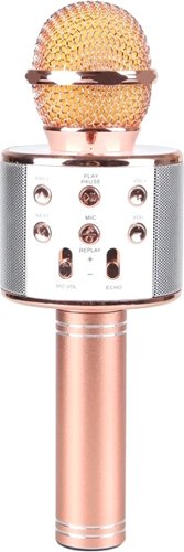 Bluetooth-микрофон Wise WS-858 (розовый)