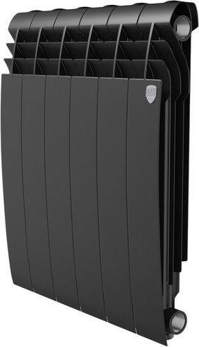 Алюминиевый радиатор Royal Thermo Biliner Alum 500 Noir Sable (15 секций)
