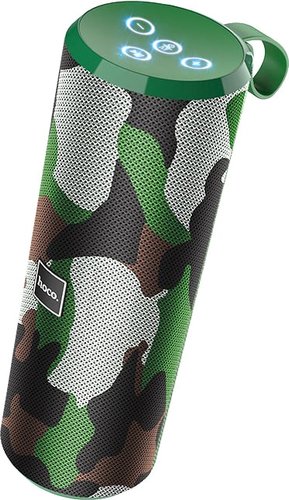 Беспроводная колонка Hoco BS33 Voice (зеленый камуфляж)