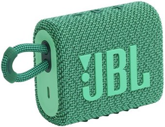 Беспроводная колонка JBL Go 3 Eco (зеленый)