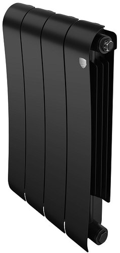 Биметаллический радиатор Royal Thermo Infinity 500 Noir Sable (4 секции)