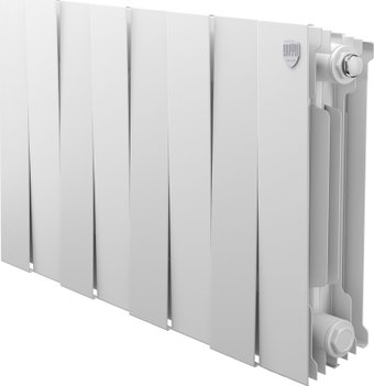 Биметаллический радиатор Royal Thermo PianoForte 300 Белый - 8 секций