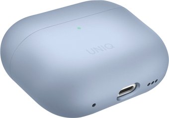 Чехол Uniq Lino для AirPods Pro 2 AIRPODSPRO2-LINOABLU (голубой)