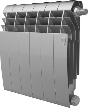Дизайн-радиатор Royal Thermo Biliner 350 Silver Satin VR80 - 6 секций