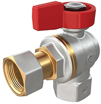 Фитинг Giacomini Кран шаровой угловой c вн. резьбой R781P-1 3/4" R781PX014