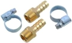 Фитинг RockForce Штуцер пневмат нар рез 1/4" елочка 8 мм RF-MH04/05