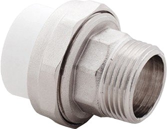 Фитинг РосТурПласт Муфта комб. разъемная (американка) НР 32х1"